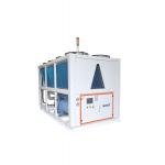 Semi Hermetic Air Cooled Screw Chiller 150HP 270Kw/Hr Air Cooled Chiller Unit for sale