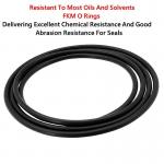 Resistant To Most Oils And Solvents FKM O Rings Delivering Excellent Chemical Resistance And Good Abrasion Resistance For Seals for sale