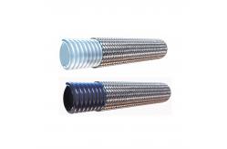 China 3/4'' PTFE Convoluted Hose With SS304 Over Braided supplier