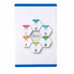UCI A3 Removable Document Holder Colorful File Display Frame RFW1903 for sale
