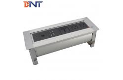 China Square edge usb charging tabletop socket box switch outlet for conference table supplier