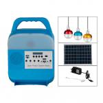 Garden 8000mah 9W*3PCS Solar Light Kits With FM Radio for sale