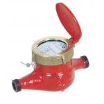 Magnetic Drive Hot Water Meter , Iron Body DN20 Smart Home Water Meter for sale