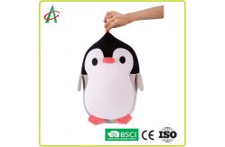 China Long Pile Fur Stuffed Penguin Toy BSCI Certified supplier