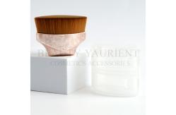 China OEM ODM Mold X Shape Kabuki Makeup Brush Flat Liquid Foundation Brush supplier