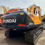 Hyundai R220-9 Second Hand Hyundai Excavators High Efficiency for sale