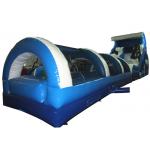 Big Party Commercial Inflatable Water Slides 16 X 3.6 X 6m Silk Printing Safe Nontoxic for sale