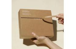 China Custom Eco Friendly Tear Off Strip Express Shipping Box Paper Clothing Packaging Box supplier