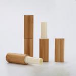 3g 5g Wholesale Eco Friendly Bamboo Lip Balm Tube For Cosmetic Empty Lipstick Containers Lip Balm Stick Container for sale