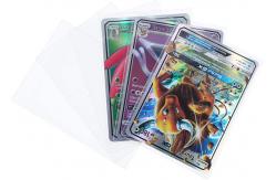 China Transparent Soft Plastic Penny Card Sleeves for Trading Magic Deck Protector supplier