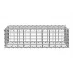 Welded Gabion Cage Retaining Wall Lowes Gabion Stone Baskets Silver Color for sale