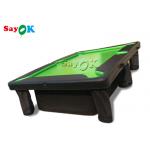 0.9mm PVC Air Sealed Billiard Inflatable Snooker Table With Stand for sale