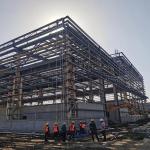 Economical Modular Steel Frame Construction Prefabricated Apartment Building Costomized Size for sale
