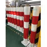 Traffic Barricade High Intensity Prismatic Reflective Sheeting , Prismatic Reflective Viny for sale