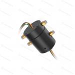 Compact 2 Passage Rotary Union Joint 6 Circuits 2A Reliable Sealing