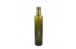 China Amber Dark Green Glass Olive Oil Bottle Round / Square Shaped Easy To Use supplier