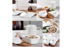 China Circular Sector Shape Ceramic Divided Plate Tray For Appetizer Chips supplier