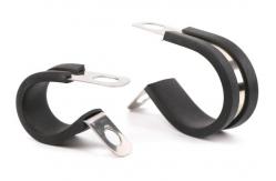 China 360 Degree Watertight Seal Single Ear Stepless Hose Clamps supplier