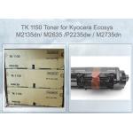 Kyocera Black Printer Toner Cartridge TK1150 1T02RV0NL0 Ecosys P2235DW for sale