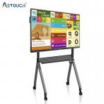 Teaching Interactive Whiteboard Screen Black Interactive Smart Panel RoHS for sale