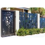 OEM Aluminium Sliding Driveway Gates Yard Aluminum Profile Door for sale