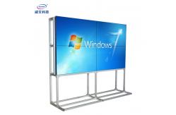 China 3.5mm Bezel Video Wall Floor Stand 3x3 FHD Resolution 49Inch supplier