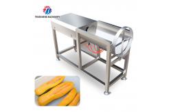 China 58KG Multi-functional large melon and fruit slicing machine stainless steel pneumatic splitter supplier