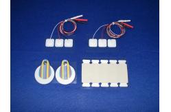 China Adhensive Surface Tab Electrode EKG Digonostic Tab Electrode , Surface Emg Electrodes supplier