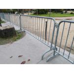 Interlocking Metal Crowd Barriers 1.1m Height for sale