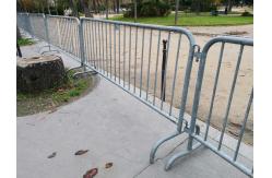 China Interlocking Metal Crowd Barriers 1.1m Height supplier