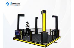 China Four Player Battle 9D VR Shooting Simulator With Auto Lifting Glasses supplier