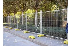 China 2.1M *2.4m Australia Retractable Temporary Fence Square Hole supplier