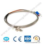 Shock Proof SS304 Probe Flange K Style Thermocouple for sale