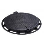 Tank Truck Single Seal Manhole Cover Cast Iron For Main Roads / Plywood Pallets for sale