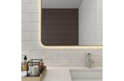 China Damp Proof Led Lighted Mirror High Visibility Smart With Touch Control supplier