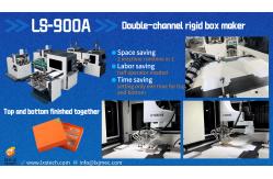 China Fully Automatic Double Positioning Double Molding Rigid Box Positioning Machine supplier