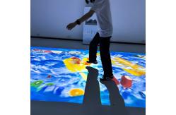 China Mobile All-in-One Floor Projection Machine 4000 Lumens supplier