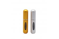 China Aluminum Shell Bottom Filling Perfume Tester Bottle 5ml Atomiser supplier
