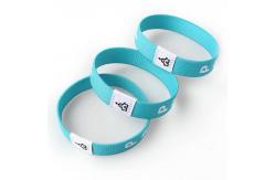 China Fabric Stretch Daily Bible Verse Bracelets With NFC RFID Fabric Elastic Wristbands supplier