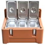 Hot And Cold Insulated Food Transporter 30L Anti Cracking for sale