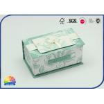 Unfoldable Ornaments Package Flip Hinged Lid Bowknot Gift Box for sale