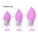 60ml Leak Proof Squeezable Silicone Travel Shampoo Bottles