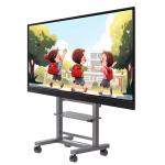 75 Inch  4K Smart Whiteboard LCD Interactive Touch Screen Board Flat Panel for Education Conference for sale