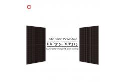 China All Black Standard Solar Panel with Ip68 junction , 325W Solar Photovoltaic Cell Monocrystalline supplier