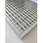 SS 316 Stainless Steel Grating Heel Guard Drainage Cover And 316 Stainless Steel linear Grating Walkway for sale