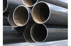 China Superior LSAW Steel Pipe Round Section Shape 200-220g/m2 Zick Coating supplier