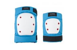 China Blue Skateboarding Pads Set Knee Elbow Pads Four Pack Set supplier