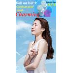 Summer Custom Latest Design 30 Ml 50 Ml 60ml Refillable White HDPE Deodorant Plastic Roll on Bottle for sale