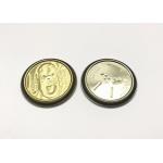 206# Aluminum Energy Drink Beverage Can Lid , Plastic Jar Easy Open Cap