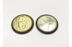 China 206# Aluminum Energy Drink Beverage Can Lid , Plastic Jar Easy Open Cap supplier